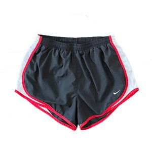 Nike Tempo Running Shorts Red, Black & White size M